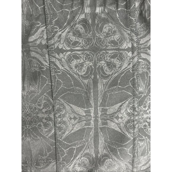 Lululemon Jacket Women’s 4 Apres Yoga Hooded in Black Dance In Snow Pattern - Picture 9 of 9